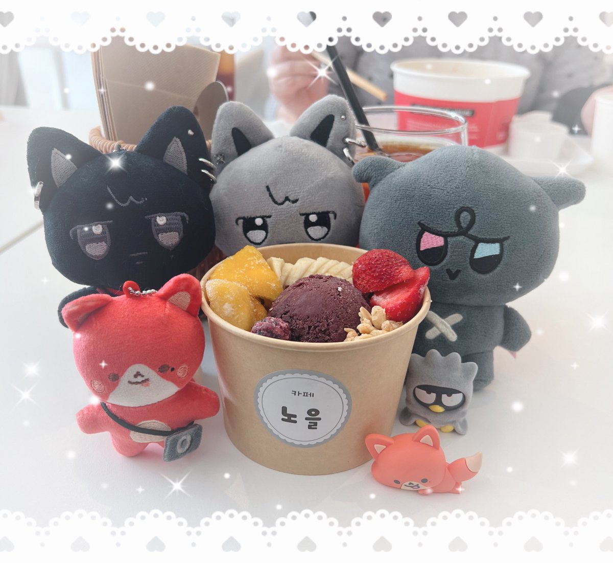 アサイーボールとアイスアメリカーノ🥤🐈‍⬛💕
<a href="/Cafe_noul/">카페 노을 - カフェ ノウル -</a>