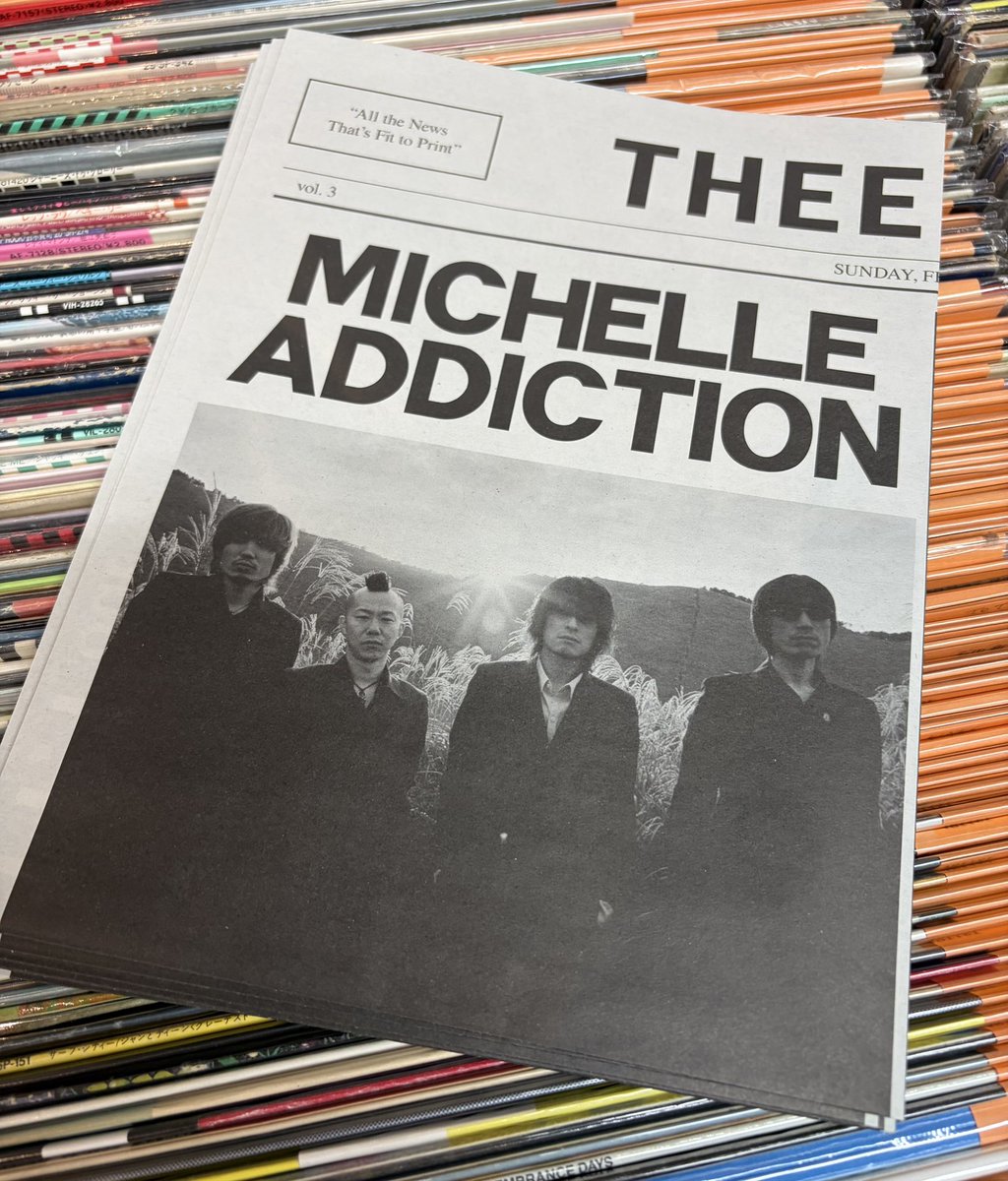 JSB雑誌、フリーペーパー 無料配布中！】 ミッシェルのフリーペーパーvol3配布中です。 あまり数