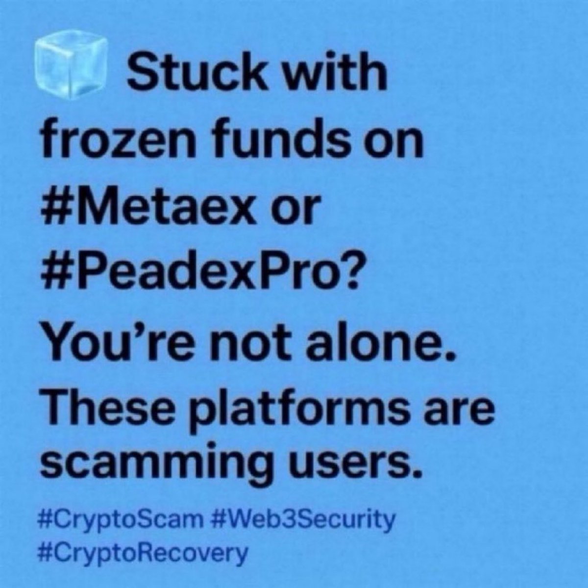 #TradersUtopia 🚨 Reported scam: frozen withdrawals, fake profits.
Cease deposits now. Need help? Contact verified recovery specialists.
#CryptoScam #CryptoRecovery