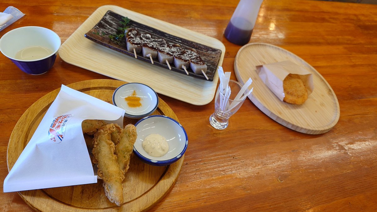 久しぶりのメンコロとわかさぎフリッター(๑´ڡ`๑)