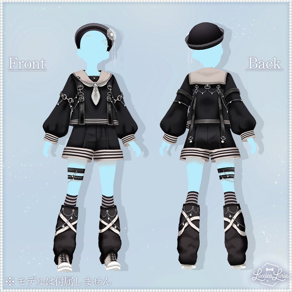 2月末に出す商品～
男の子向けのお洋服！
#VRoid