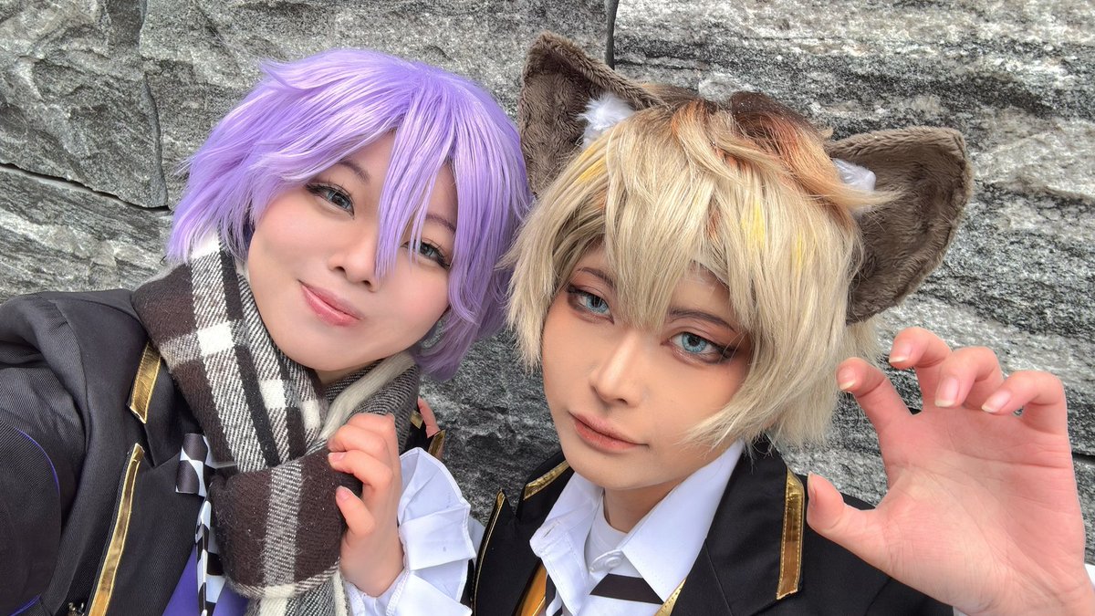 🍩サンといます！！
雪！！降ってる！！