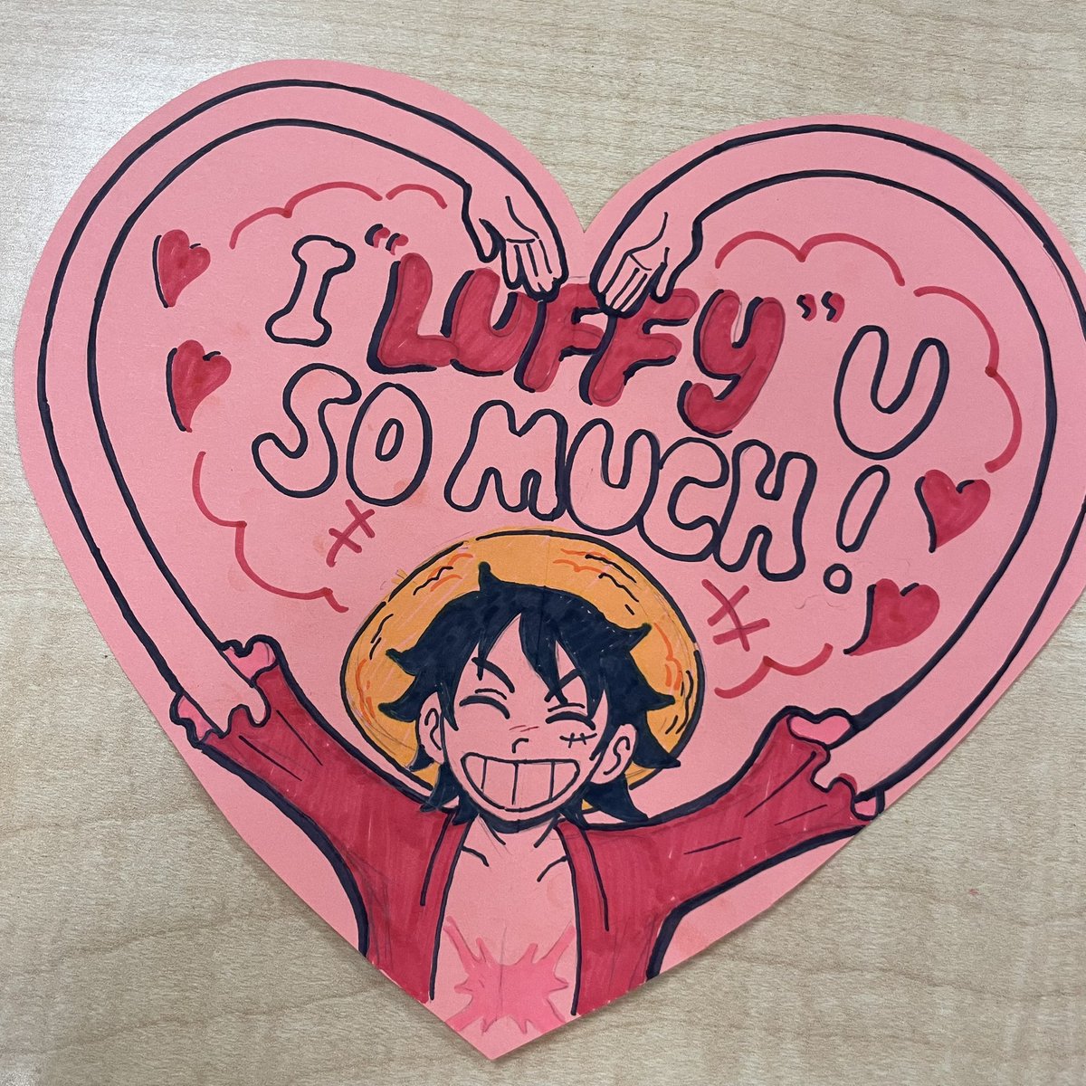 drew this at work :3 #ONEPIECE