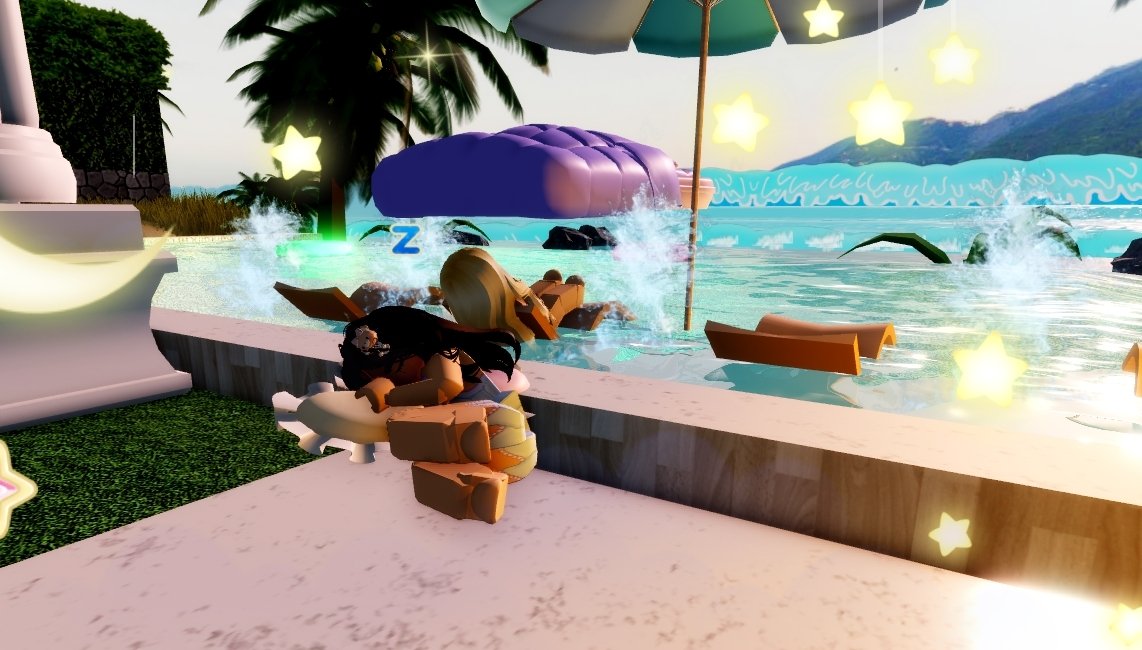 LianasVirtual's tweet photo. playing Royal high with my mom feels so much fun 🥹🌊  #royalehigh #moment #momanddaughter #beachhouse https://t.co/vKJYbmXS9u