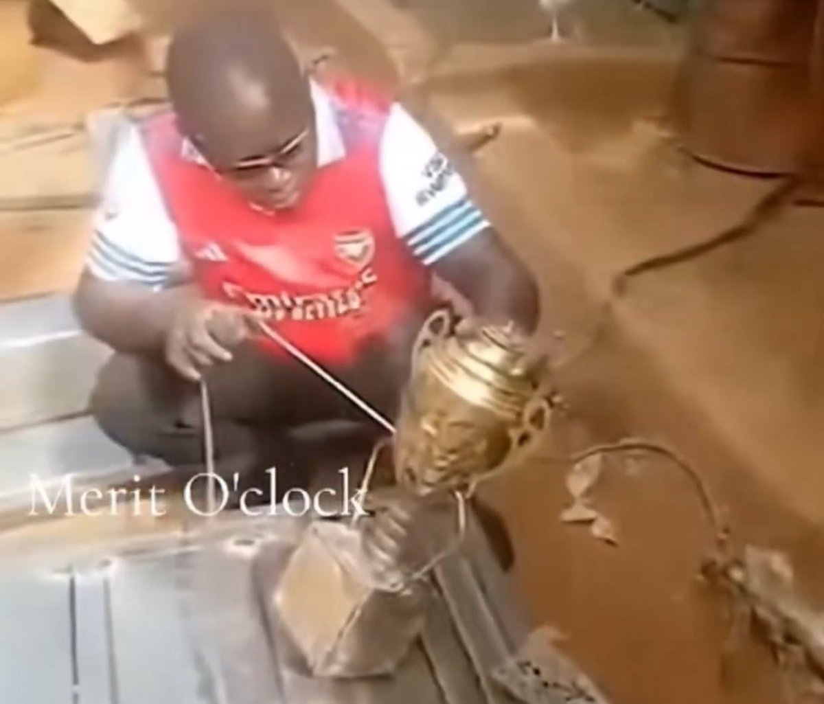 I have for arsenal trophy cabinet