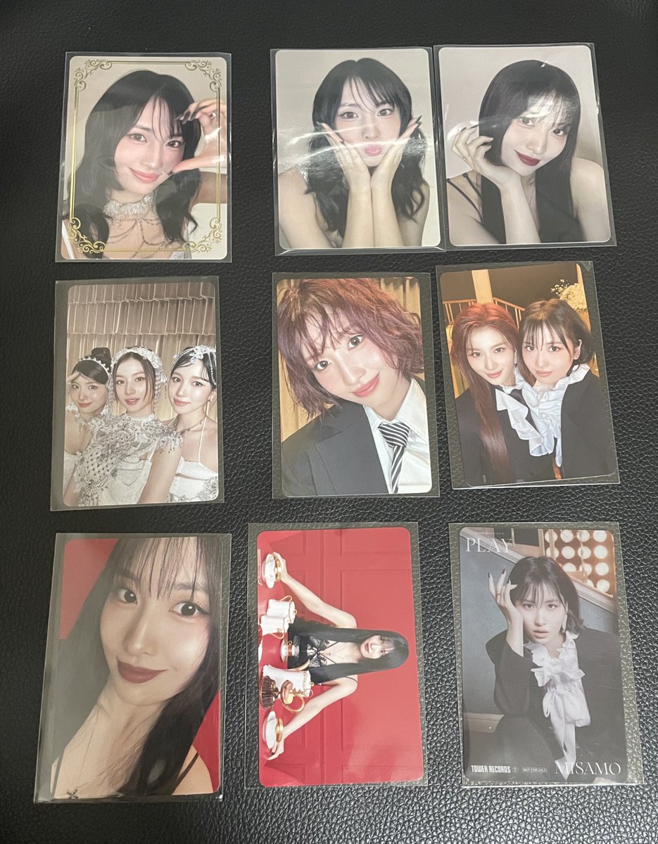 MISAMO PLAY トレカ 交換 譲 : モモ 求 : サナ、ミナ 友人の代行です