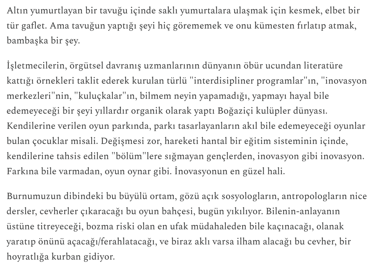 ArkadasOzakin's tweet photo. Boğaziçi kulüpler dünyasının, "asıl işi ders olan" öğrenciler için bir eğlenceli hobi merkezi olmanın NE KADAR ötesinde bir yer olduğunu anlattığım yazımı paylaşıyorum aşağıdaki bağlantıda. https://t.co/QTp13zRS6z