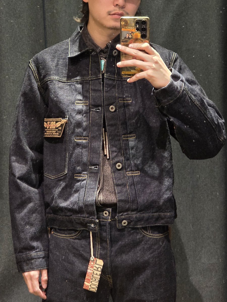 14__orz's tweet photo. 😇買っちゃった

#beamsplus #rrl #ダブル���ールエル
#デニム #大戦モデル https://t.co/hKFffYWVgC