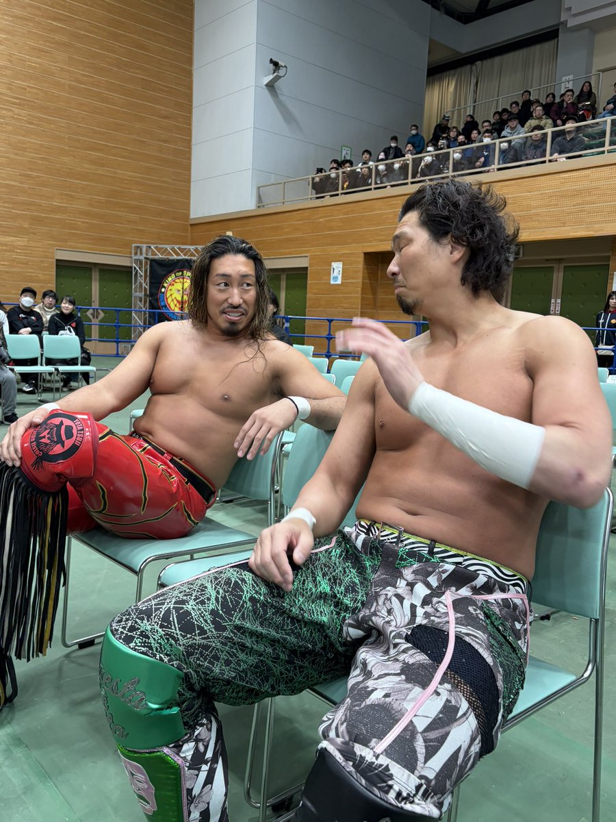 陽太様「どうする？助けに行く？」
ジェイク「まだまだ」

#njnbg
2026.02.07  タケダハムはびきのコロセアム