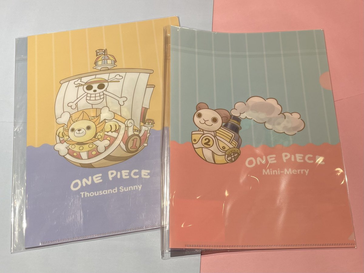 おすすめ】 【SUNNY&MINI-MERRY】 クリアファイル2枚セット 880円(税込