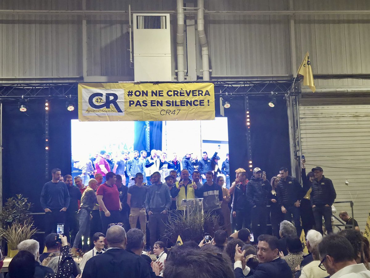 🚜 Hier soir à #Agen, nous avons participé avec <a href="/DelbosqS/">DELBOSQ Sébastien</a> à l’assemblée générale de la Coordination rurale du Lot-et-Garonne. Un temps d’échanges francs avec des agriculteurs mobilisés, lucides et profondément attachés à l’avenir de leur métier. #CR47