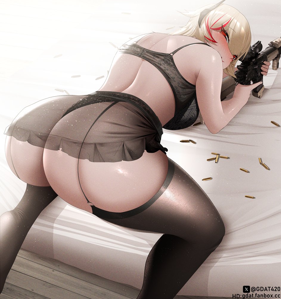 M4 sopmod II 
#GirlsFrontline #illustration #drawing #fanart