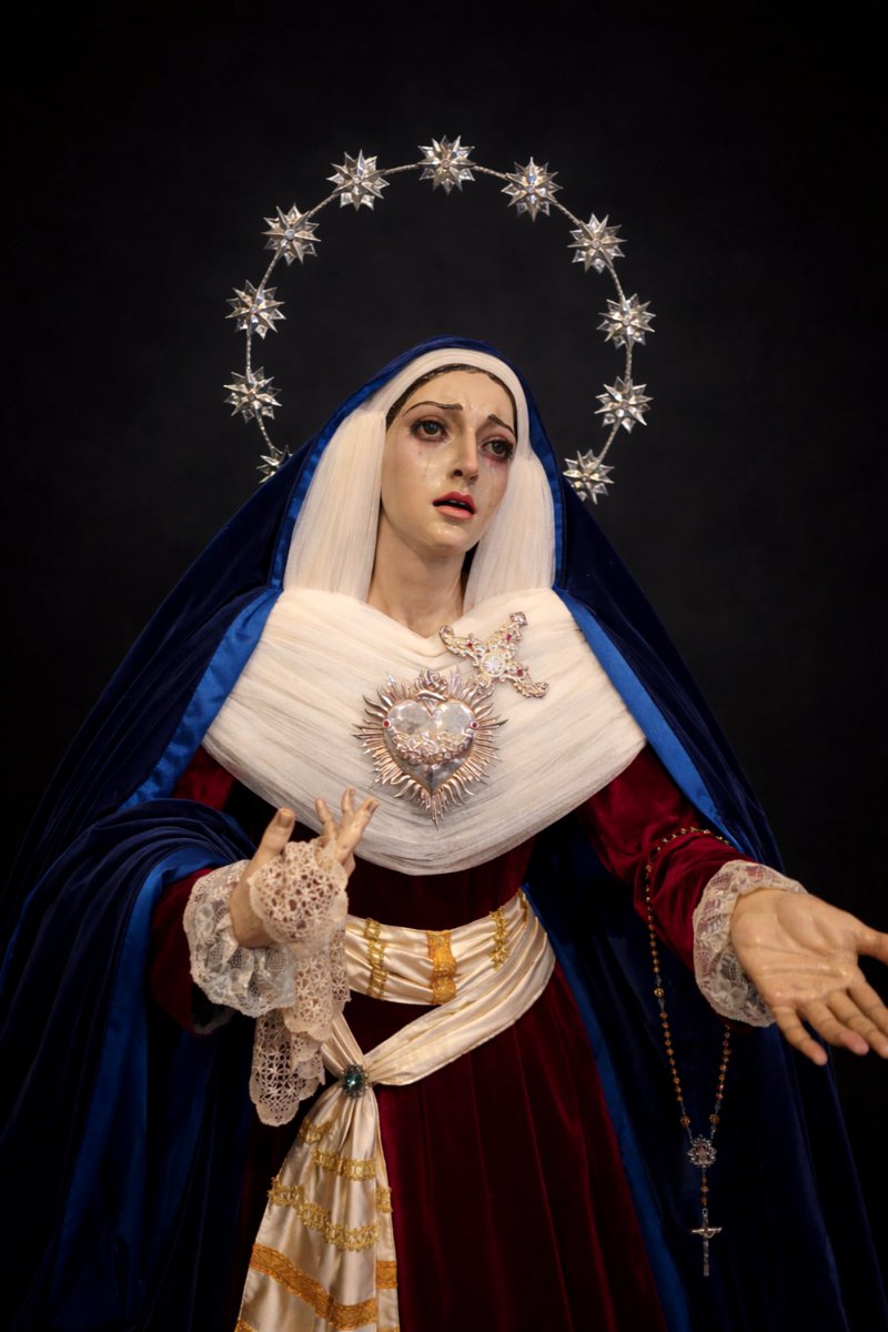 JoseLuissConde's tweet image. María se viste de hebrea en San Fernando 2026 (I)