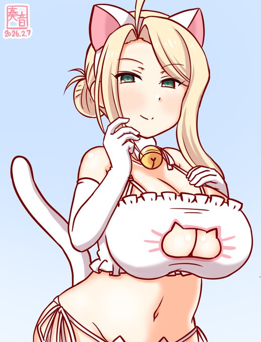 「私、Waspがやってあげる♪
 そうよ?感謝しても、いいよ❤」

※閃ハサ見に行くので先上げ
#艦これ版真剣お絵描き60分一本勝負_20260207
#ワスプ 