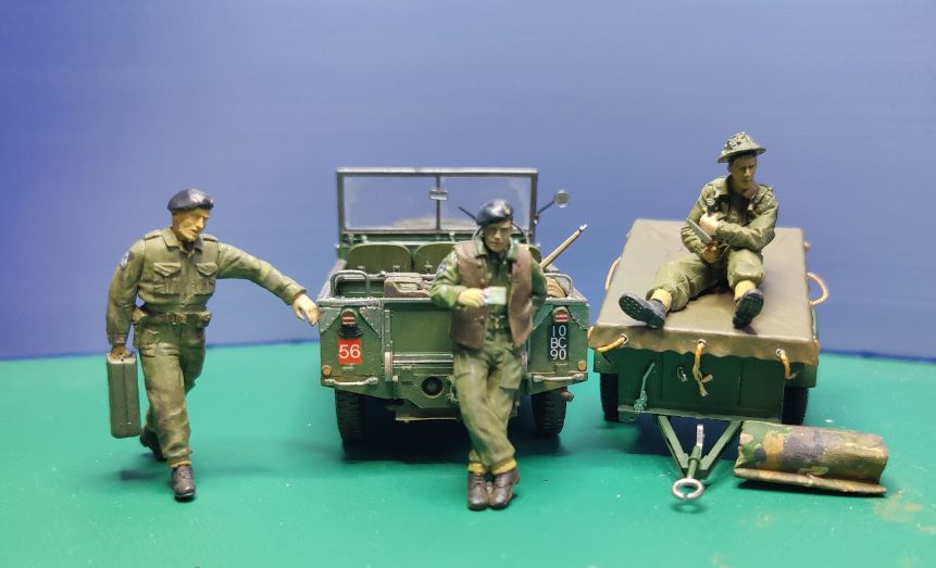 TheRealRagtag's tweet photo. Just finished my most recent build.
1: 35 MK1 Land Rover, 29th Brigade, Korea 1951. https://t.co/VEgVJJrLjI