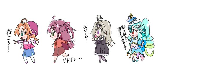 ころうの練習絵 キュアエクレールを追加! まだ登場してないからセリフどうしようか迷ったけど、決め台詞にした!