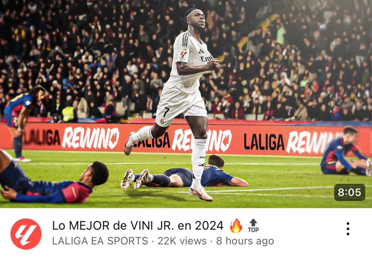 Esto no es ninguna sorpresa. Editaron una foto de Sorloth con los jugadores del Barça sentados y pusieron a Vinicius. Estamos acostumbrados pero es una vergüenza.