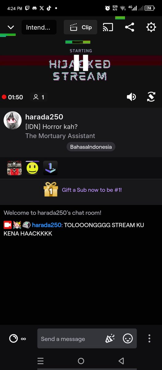 Harada tweet media