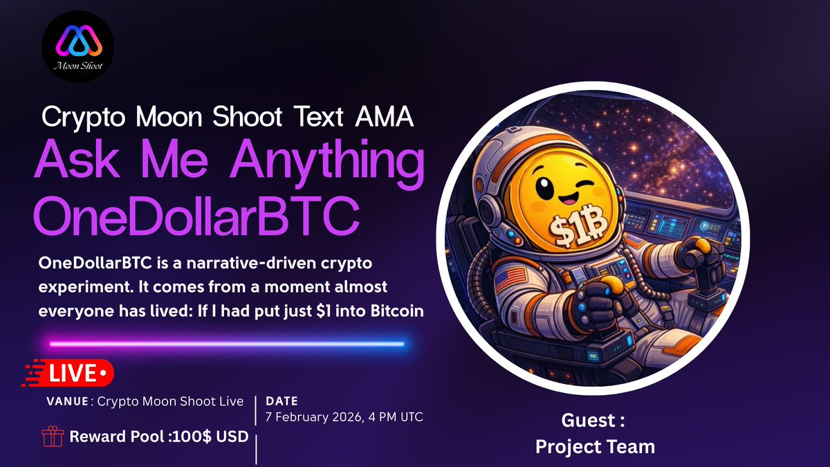 Crypto Moon Shoot || AMA+ Space tweet media