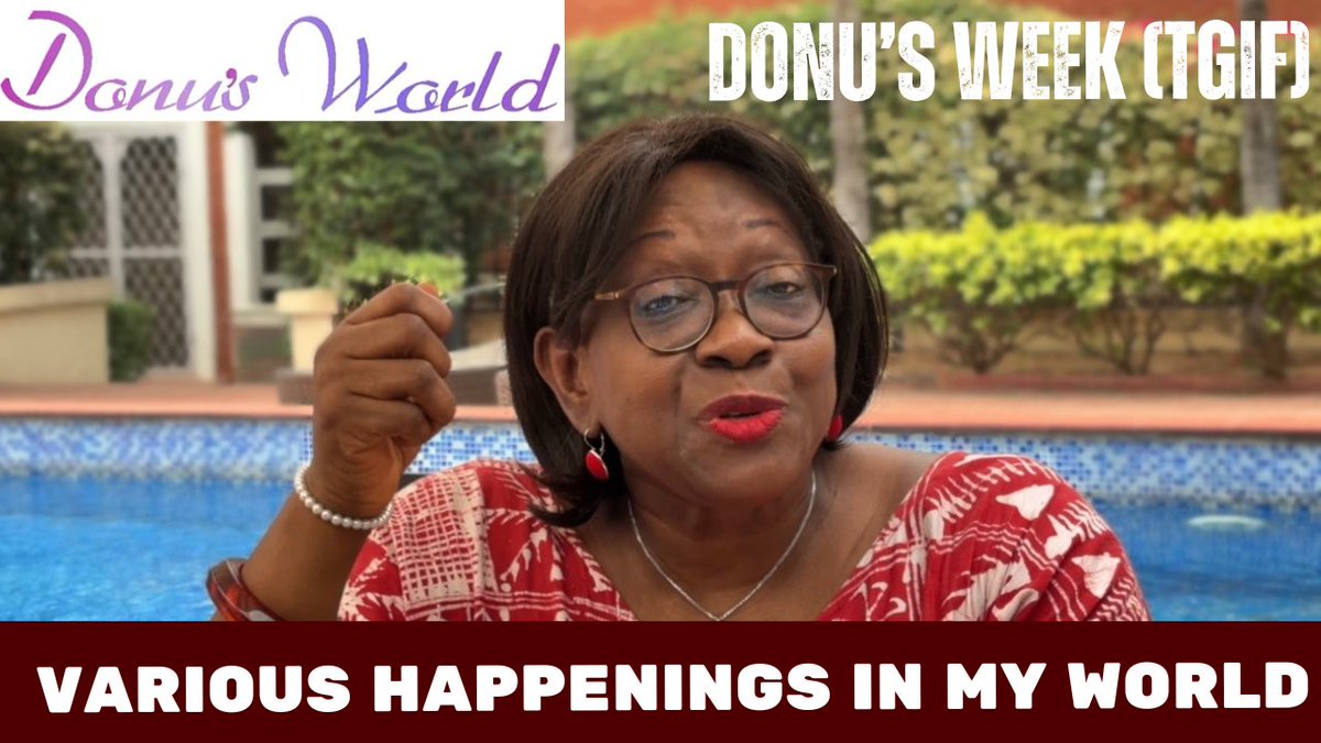 DONUKOGBARA's tweet photo. VARIOUS HAPPENINGS IN MY WORLD
https://t.co/ASlq5Y83wG

This week, I celebrate an uncle, congratulate a friend and tell you about my “never say die” streak.

#VariousHappeningsInMyWorld #WeeklyLifeUpdate #LifeLately #PersonalVlog #LifestyleContent https://t.co/3NzV7jXe1P