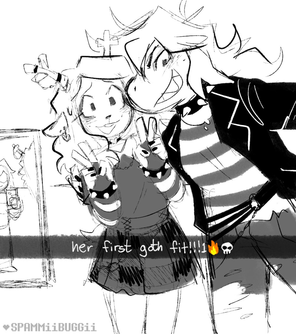 i bet shes really into alt clothes, and i just have to see it

🗓️ 2022 #deltarune #deltarunefanart #krusielle