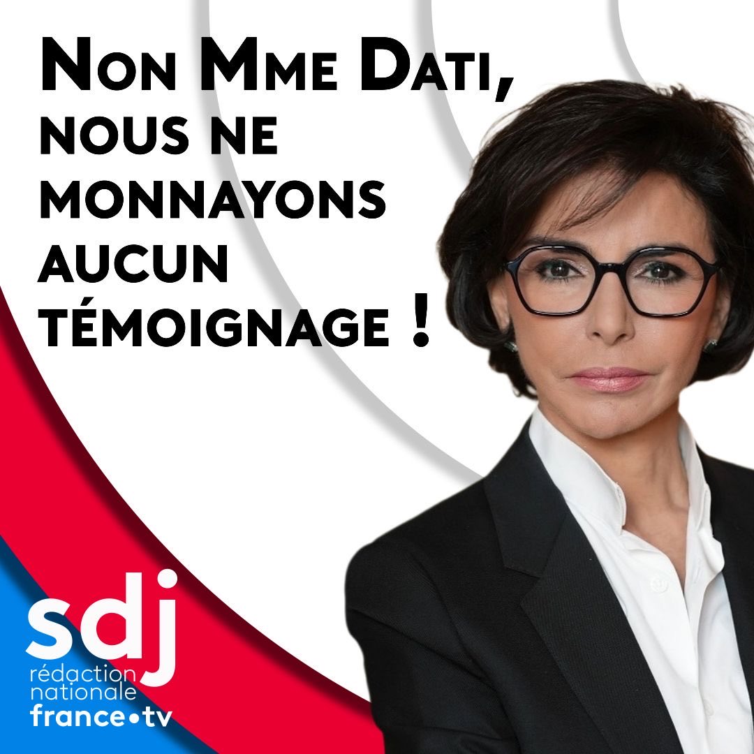 SDJ Rédaction nationale de France Télévisions tweet media