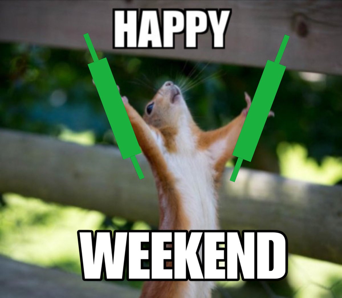 Gm fam 💚

May this weekend bring you joy and prosperity.