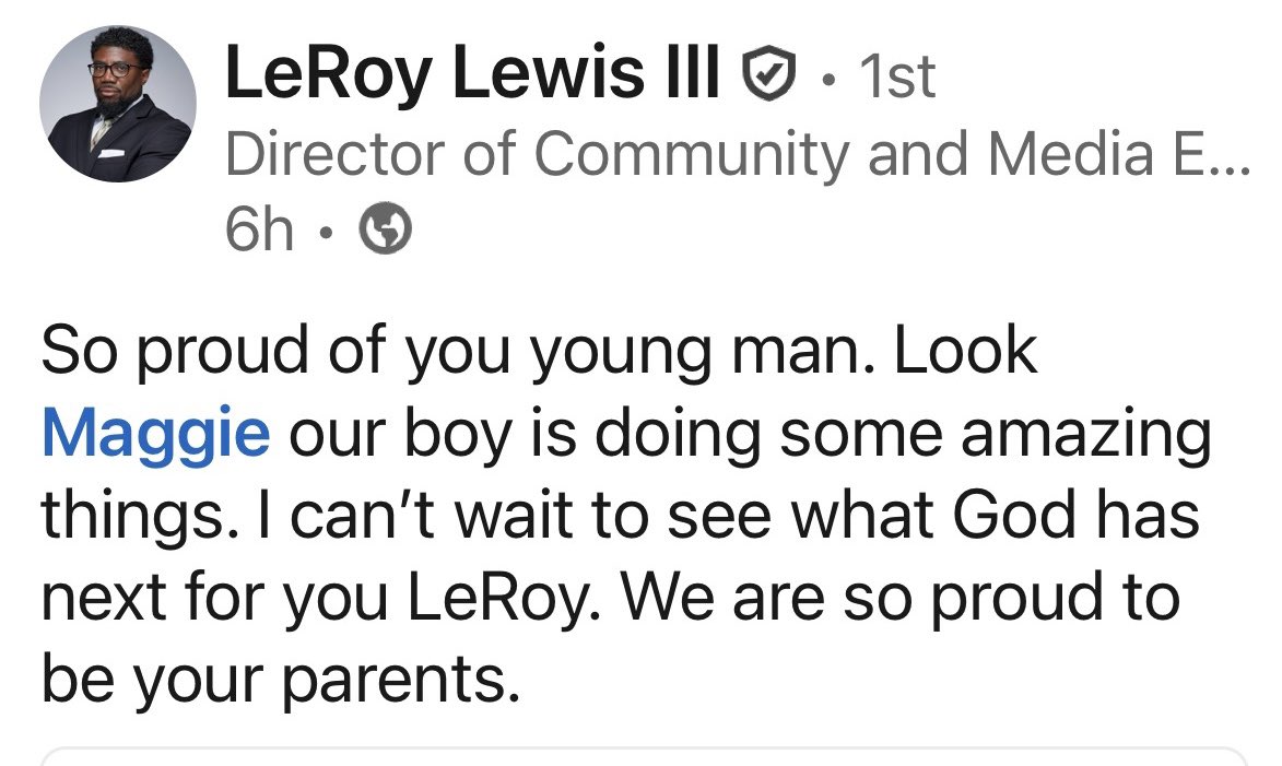 MaggieALewis's tweet image. Crazy Proud Parents!!
God•Grind•Goals
#HonorRoll
#studentathlete #myhuman
#TeamLewis