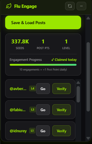 Flu Social tweet media