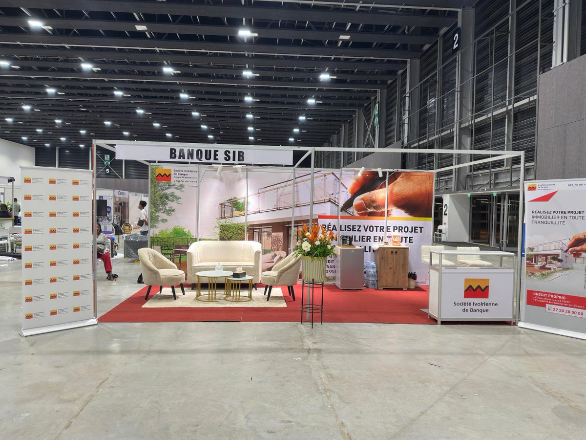 Votre projet immobilier commence ici.

Les 07 et 08 février 2026, rejoignez-nous au Parc des Expositions pour le Salon de l’Immobilier de Côte d’Ivoire.

Ensemble, faisons grandir votre projet.

#SICI2026 #Immobilier #FaisonsGrandirVosProjets #SIB