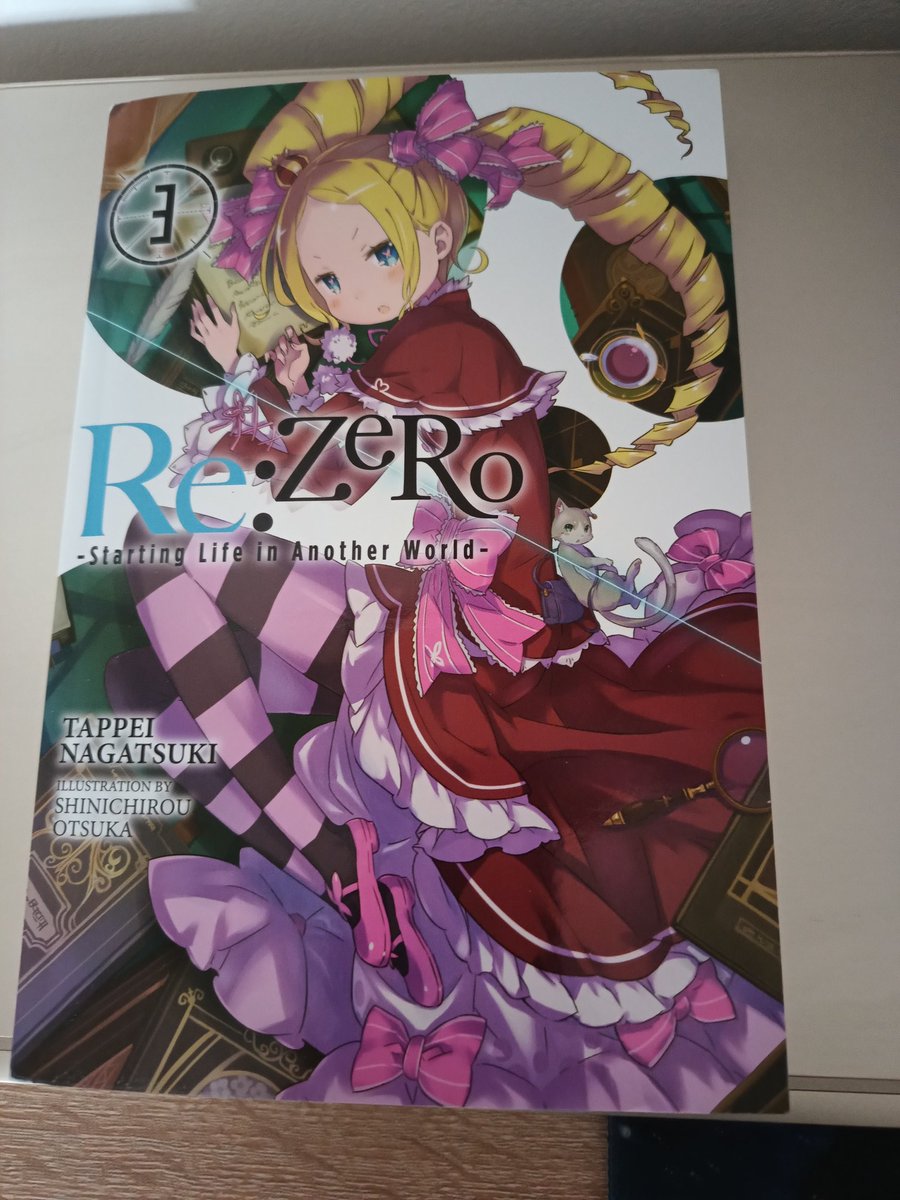 papyrus_kn's tweet image. After a short pause, I continue with Re:Zero Vol. 3. Let's see how Subaru will resolve the situation in the mantion. Also, my current LN Goat on the cover
#rezeropap #arc2