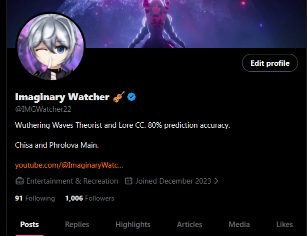 Imaginary Watcher 🎻 tweet media