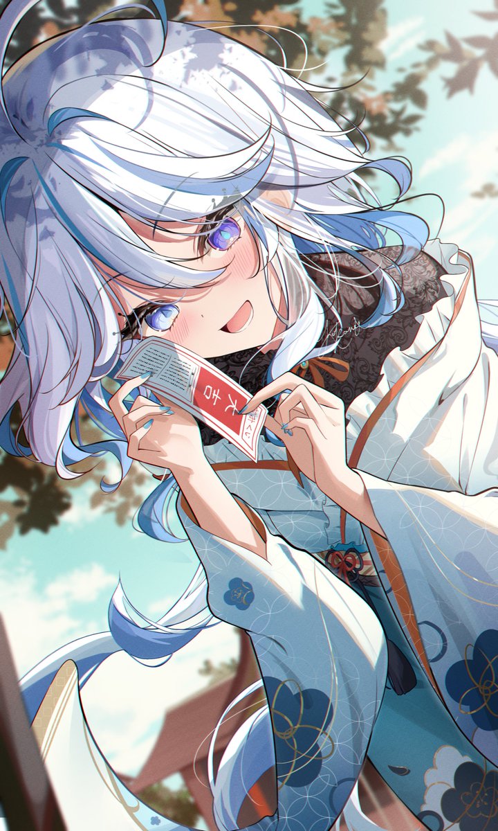 kokonexu's tweet image. 🩵💙~ #原神 #GenshinImpact #フリーナ #Furina