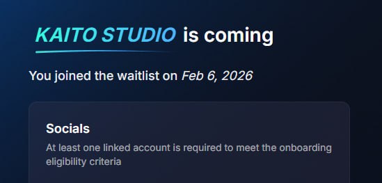 ✨✨ A roundup of opportunities worth checking out right now

If you’re interested in ads, ambassadorships, or content, it might be worth giving these a quick skim 👀

* Kaito Waitlist
Sign up for the Kaito Studio waitlist
kaito.ai/studio

* Xyber Content Wars
A