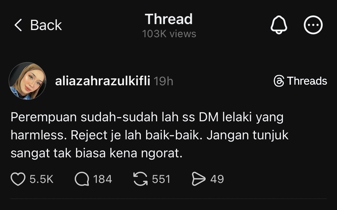 Sebab ni kot ramai lelaki single sekarang 😅