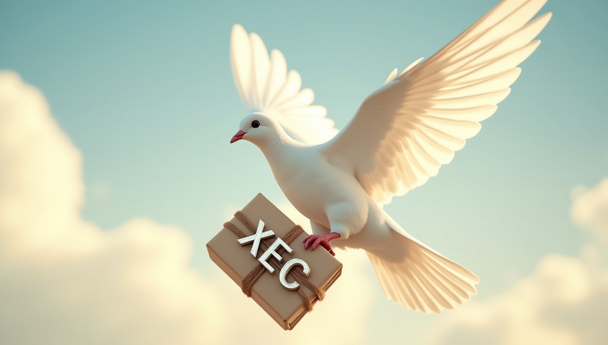 The 20th Dovecoin presale offer has been completed. Accordingly, the airdrop of 36 000 XEC has been distributed equally among all DOVE holders.    
Amor Libertas Pax 
Transaction ID:
explorer.e.cash/tx/989af84c670…