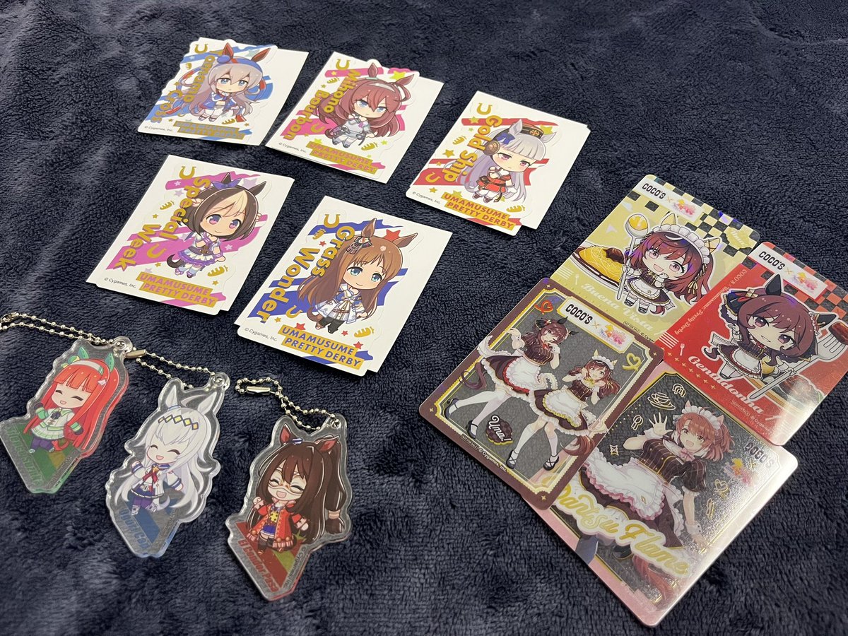 引きが無敵すぎる 自分の運命力に恐怖しちゃうね ステッカーのグラス大