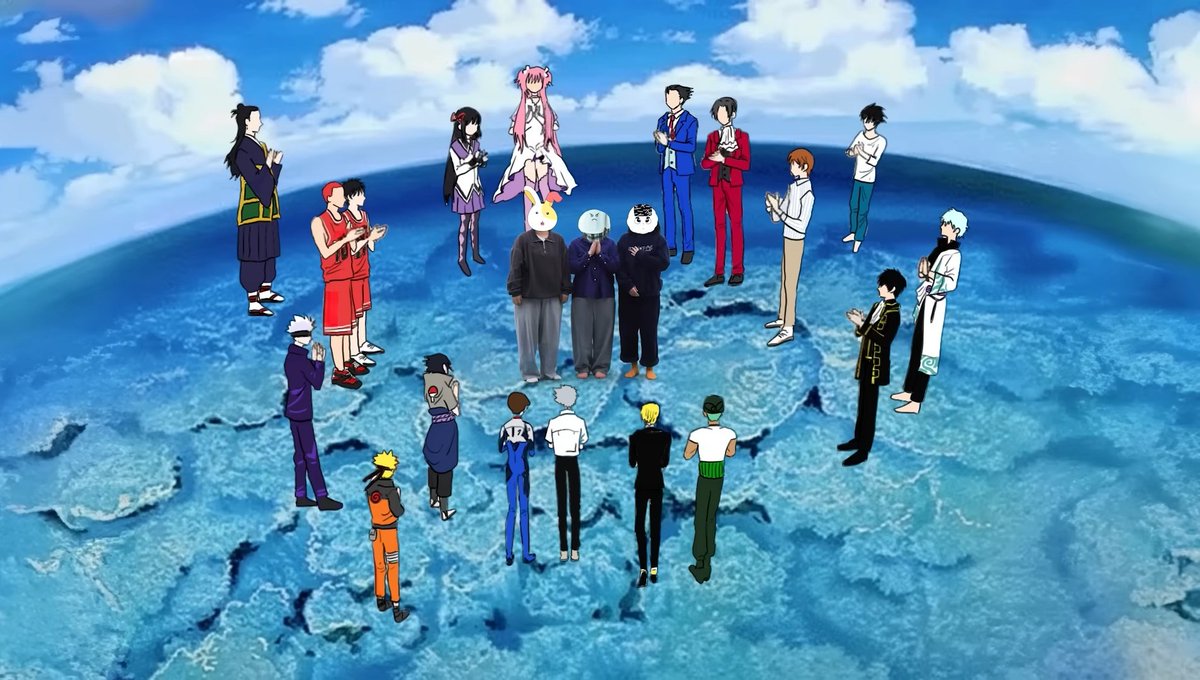 섹못방에서 처음 탈출한 그들을 축하해주는
베테랑들