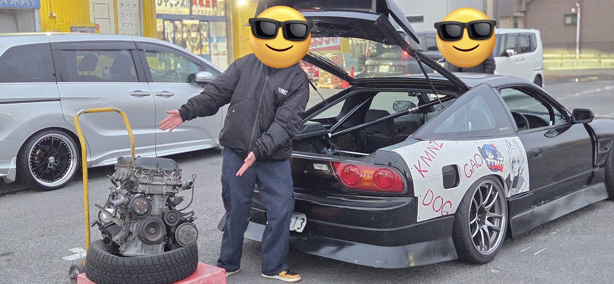 まさかアプガレ行ってSRエンジン買うとは思わんやんwwwwww