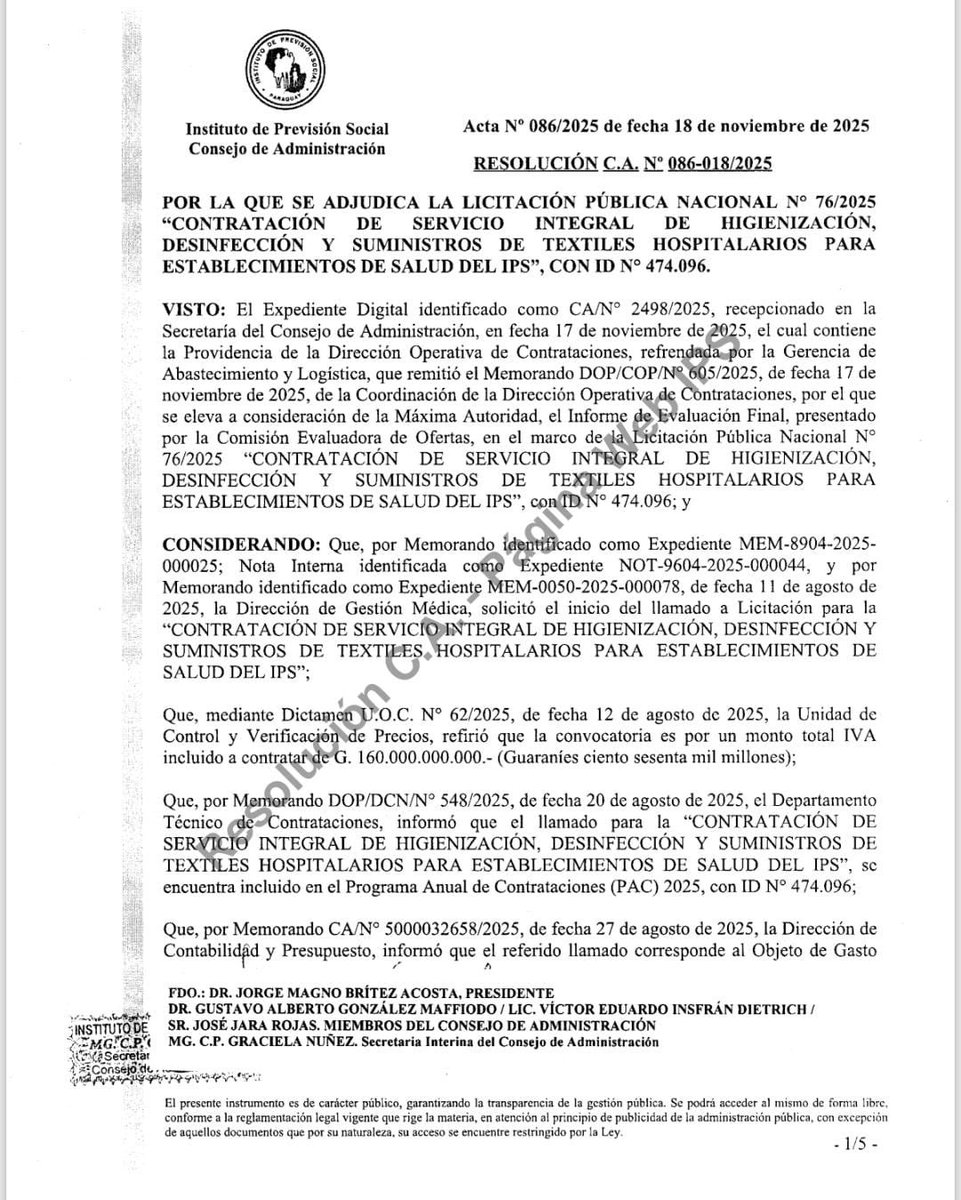 Mauricio Espínola tweet media