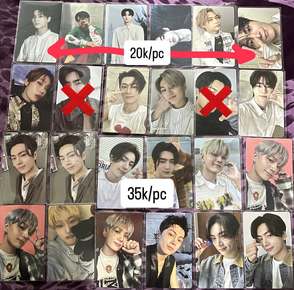 myjayo's tweet photo. wts / want to sell
• aab enhypen pc photocard

• 🍊
• Dom bogor 
• Exc packing,exc adm 
• Take banyak special price
• Minbel 20k

t. want to sell wts enhypen ina ru dd jungwon heeseung sunoo jake jay sunghoon ni-ki https://t.co/BXKxBF1UIE