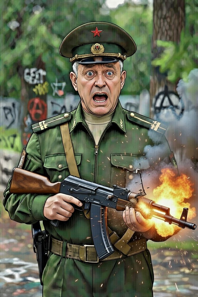 's tweet image. C'est décidément pas de chance, en Russie, un général a eu un accident de Kalachnikov et l'autre un accident de séchoir dans sa baignoire 😁

#Russie #accident #FSB #Ukraine #GUR