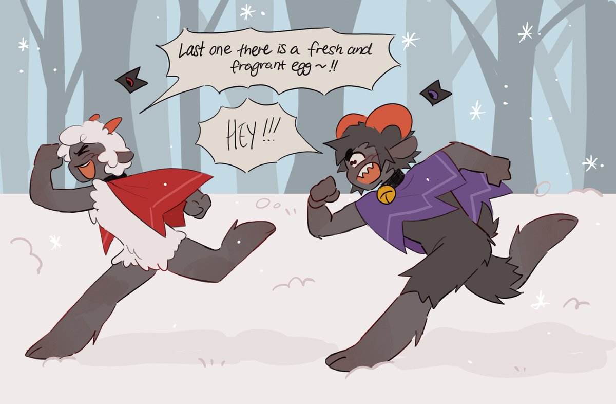 The Goat and The Lamb things #CultoftheLamb