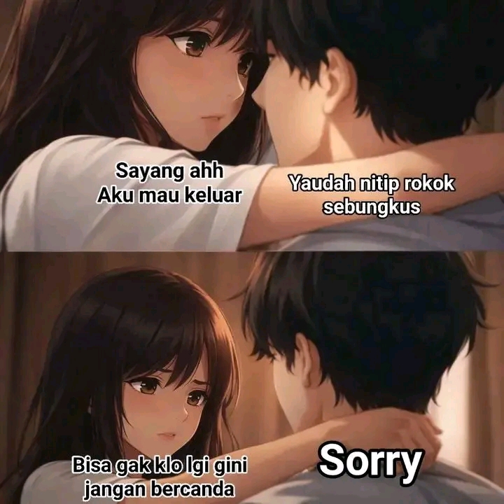 kalau kamu begini, gimana masi lanjut ga yeet!