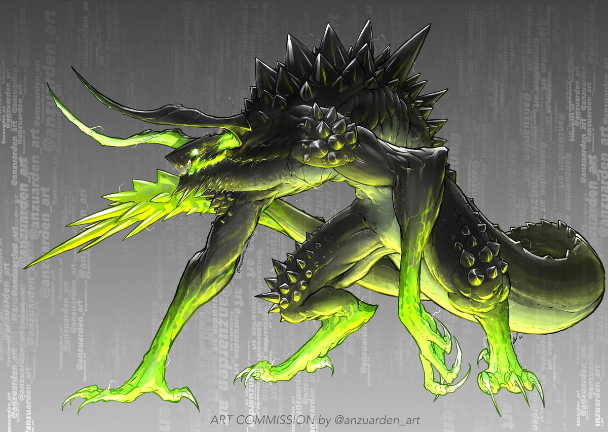 anzuarden_art's tweet photo. It costs $0.00 to support a creature artist. 🐉 https://t.co/iYRTUFh23u