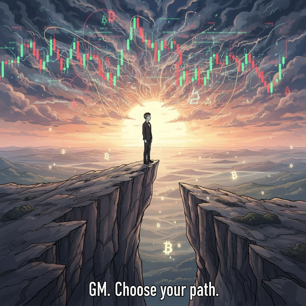 GM 😊

Life’s a map

Every step counts, choose your path.

Stay Loyal ⭕️