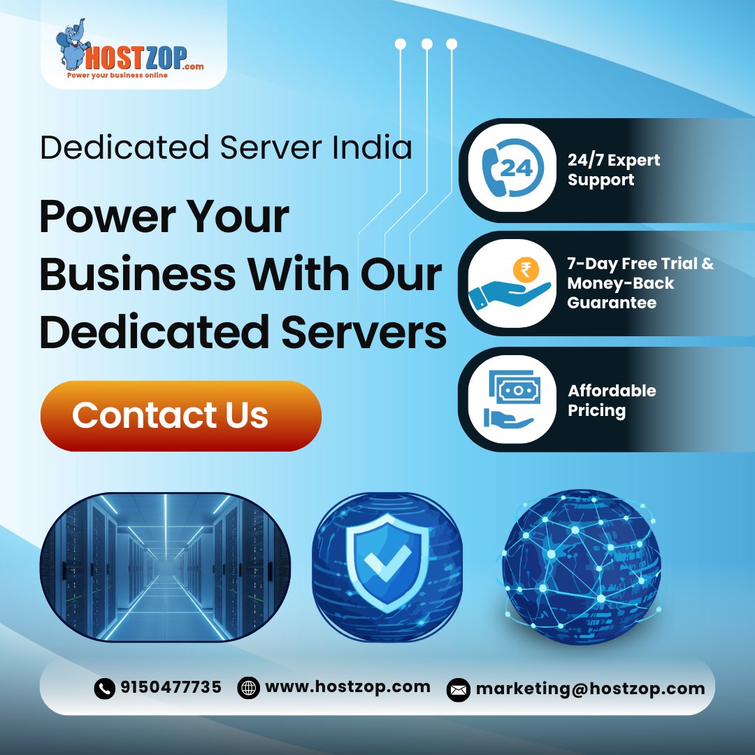 Need speed, security, and control?

Choose our Dedicated Server India solutions with 24/7 support and affordable pricing.

Power your business today.

#DedicatedServerIndia#BusinessHosting #SecureHosting #DataCenterIndia #AffordableServers #Hostzop #PowerYourBusiness