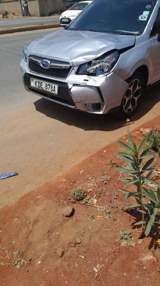This rider anaitwa Kennedy .

Alipata accident Parklands hapa Limuru rd Agakhan, incase mtu anamjua amutafute.

Alipelekwa Mp SHAH hospital huku parklands.

Hana sacco to help with faster identification, but he has a blue reflector.

Alikua anavuka kwa zebra crossing, Subaru ya