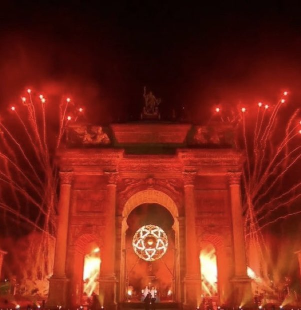 TPV_John's tweet photo. It really doesn’t get any more IN YOUR FACE than this…

A clearly visible upside down pentagram at the Opening Ceremony of the Olympics.

Revelation of the method.

As if you needed more PROOF that this world is run by satan and his minions.

This doesn’t look like the “Winter Olympics”…

It looks like a scene from hell.

The EVIL is palpable.
