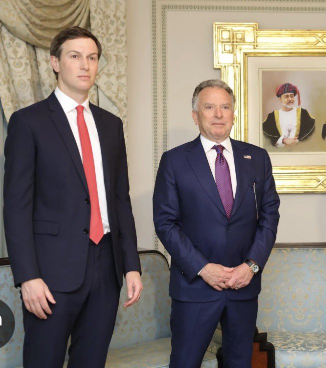 Shame on anyone who shook hands today with the murderers of 50,000+ innocent Iranians and the capturers of the 50,000+ more who are being tortured, abused, executed and r*ped by them! <a href="/SEPeaceMissions/">Special Envoy Steve Witkoff</a> <a href="/realDonaldTrump/">Donald J. Trump</a> <a href="/SecRubio/">Secretary Marco Rubio</a> 
Keep talking to the devil and you’ll eventually